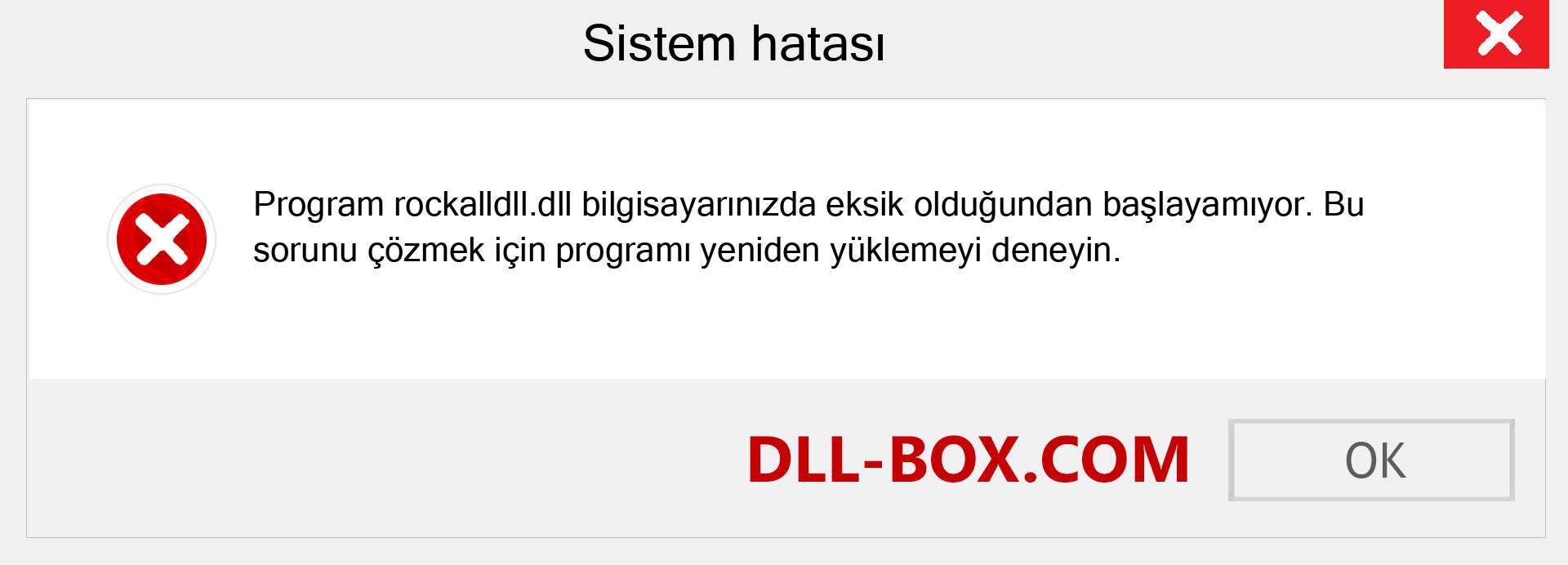 rockalldll.dll dosyası eksik mi? Windows 7, 8, 10 için İndirin - Windows'ta rockalldll dll Eksik Hatasını Düzeltin, fotoğraflar, resimler